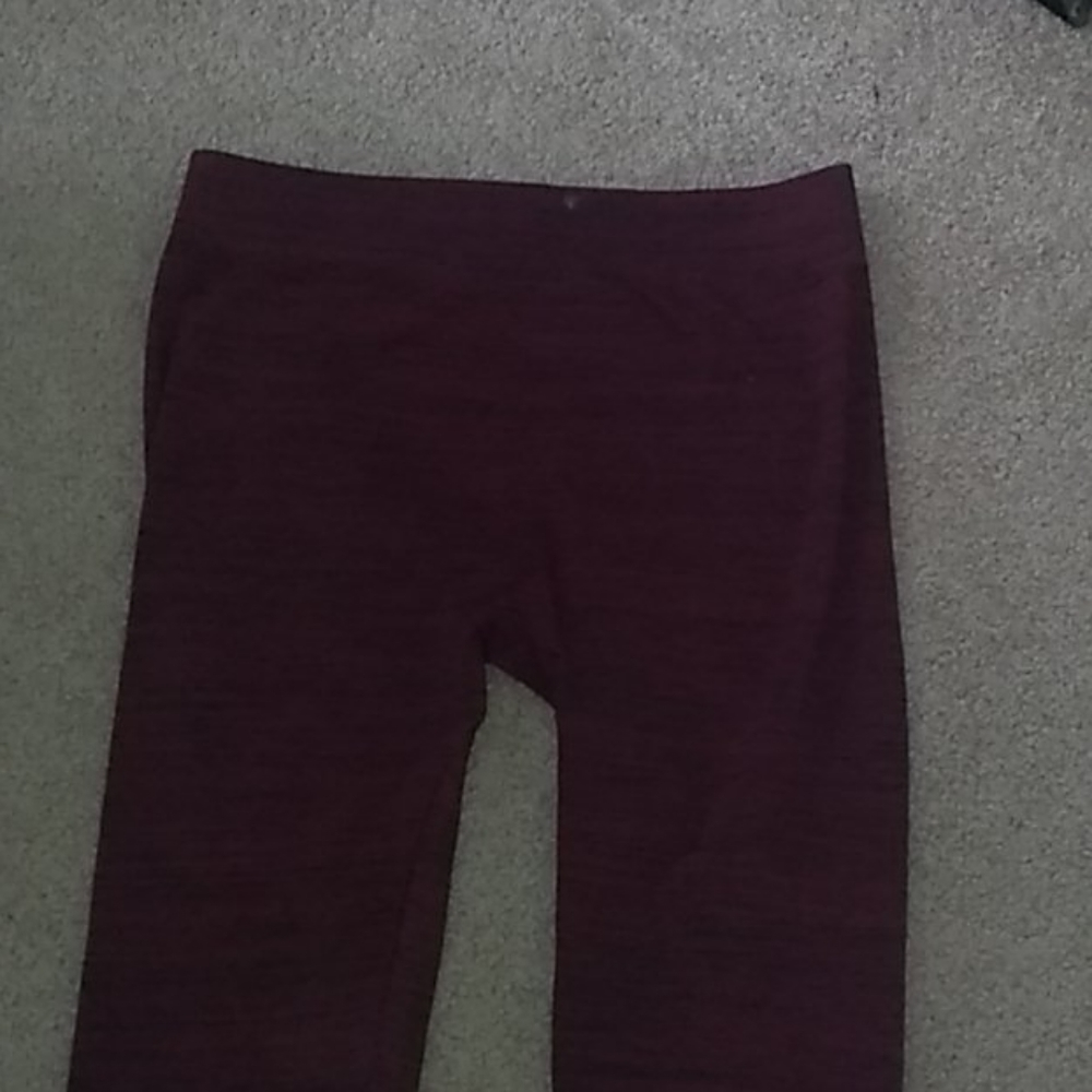 Dark Red Leggings